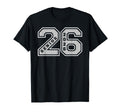 Class 2026 Grey Letterman Senior Class 26 T-Shirt - Custom Art Print Unisex