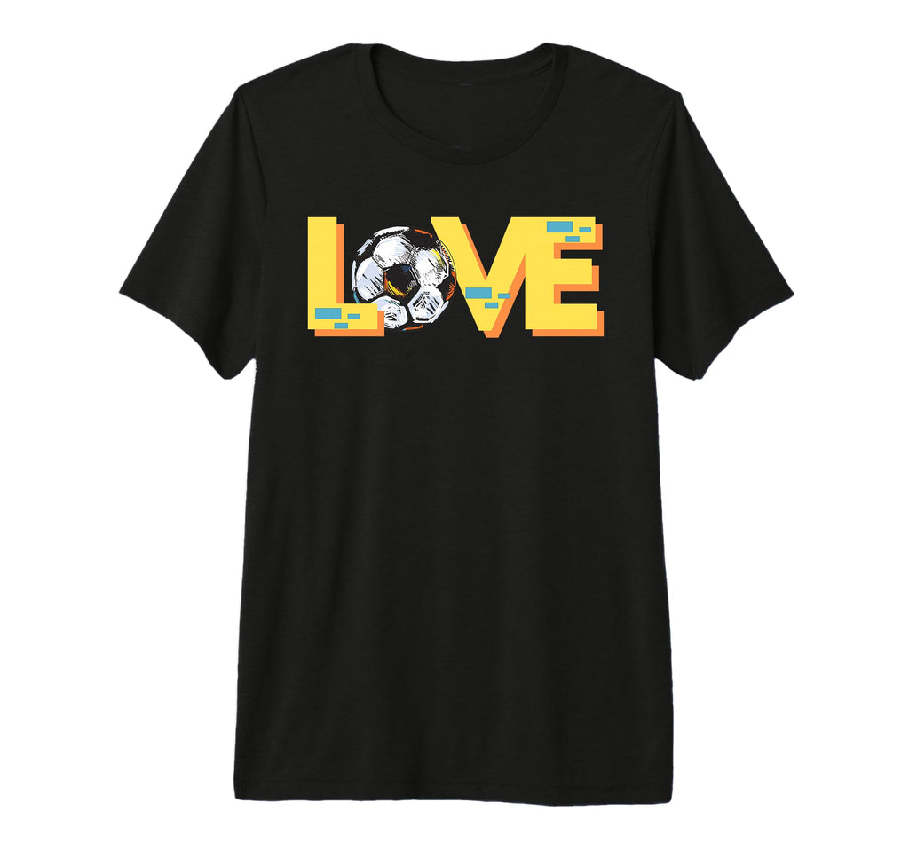 Soccer Love Football Player Coach T-Shirt - Aesthetic Graphic Men Women