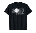 Senior 2025 Volleyball Mom High School T-Shirt - Fun Novelty Design Unisex
