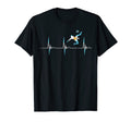 Argentina Flag Heartbeat Ekg Pulse T-Shirt - Fun Novelty Design Unisex