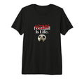 Futbol Is Life Soccer Fans Related T-Shirt - Minimalist Print for Adults