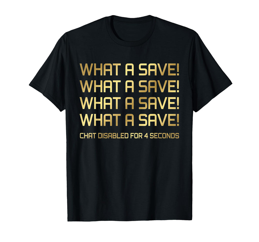 What Save Chat Disabled Rocket Soccer T-Shirt - Novelty Apparel Unisex