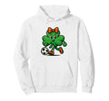 Soccer St Patricks Day Coquette Bow Hoodie - Trendy Graphic Men Women