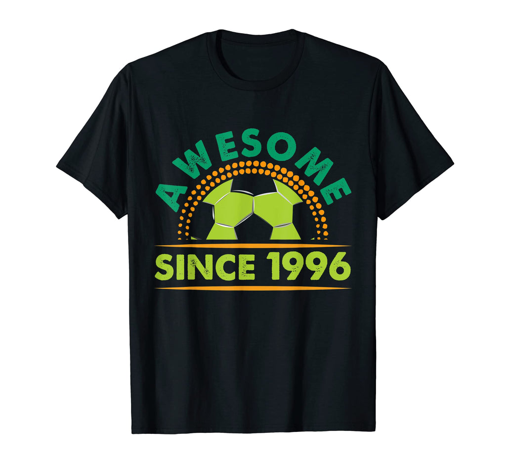 Awesome Since 1996 Funny Soccer Players T-Shirt - Trendy Graphic Unisex