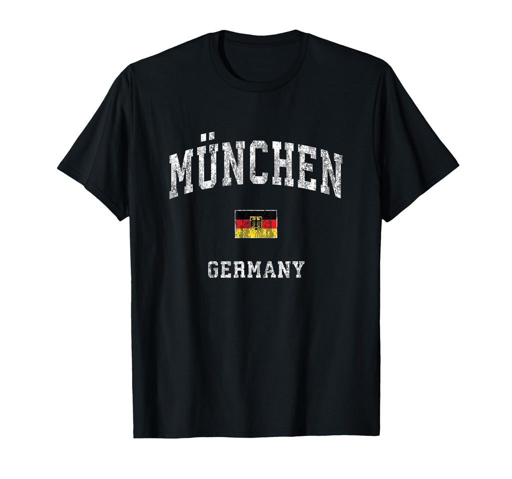 Munich Munchen Germany Athletic Sports T-Shirt - Custom Art Print Men Women