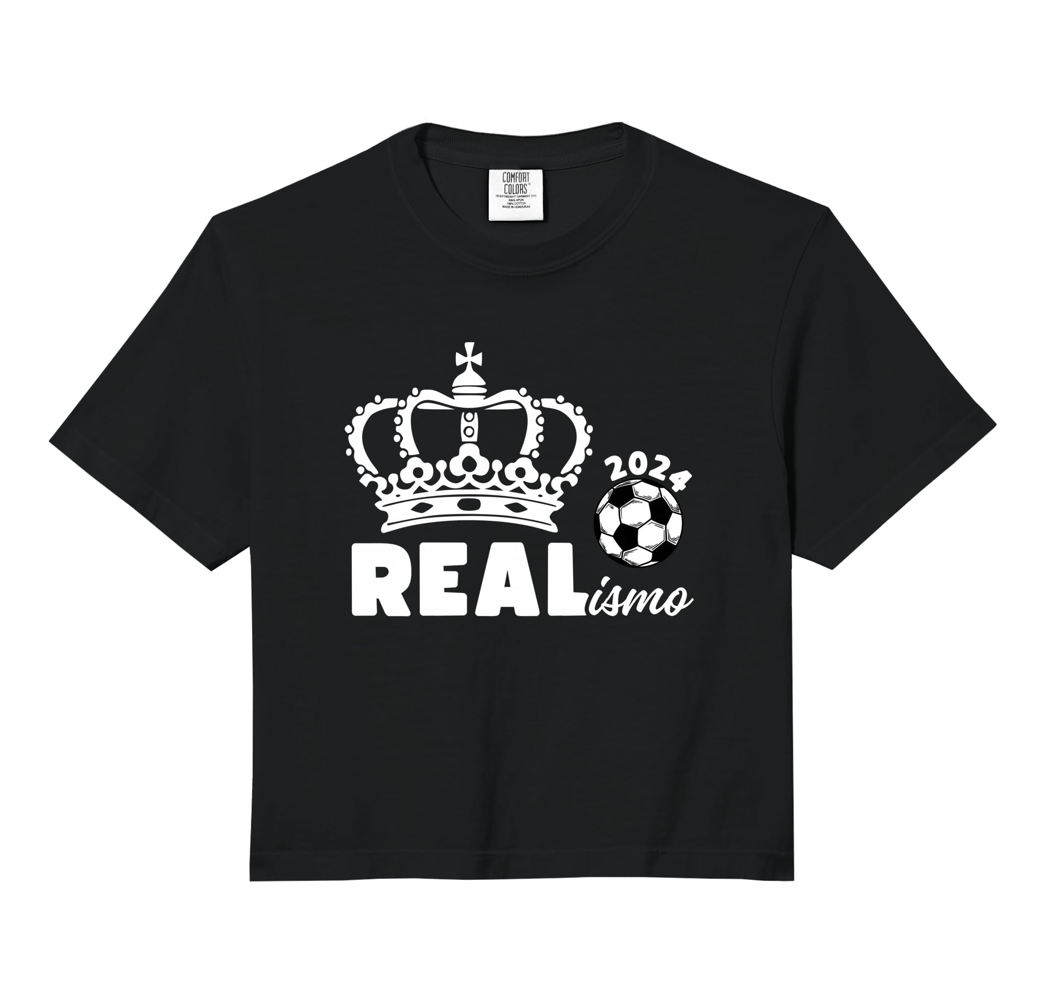 Realismo 2024 Champion Madrid T-Shirt - Fun Novelty Design Men Women