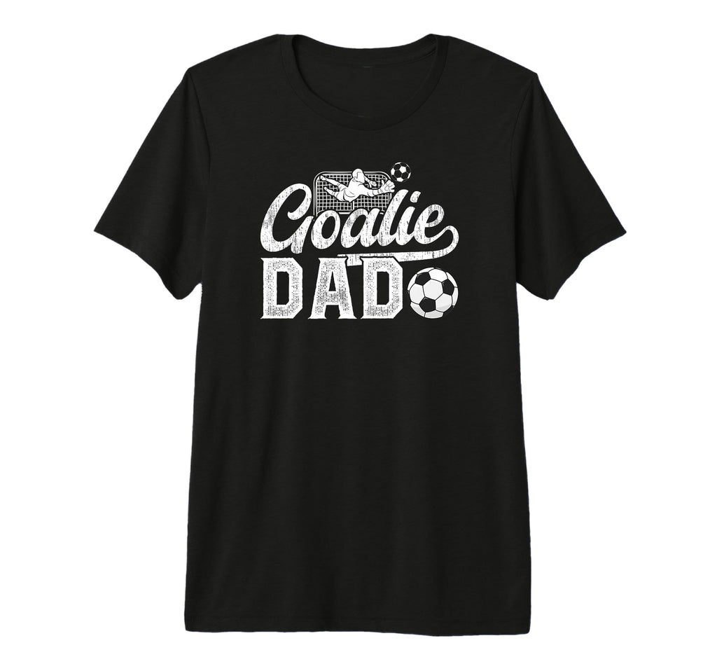 Mens Soccer Goalie Dad Soccer Goalkeeper T-Shirt - Custom Art Print Unisex