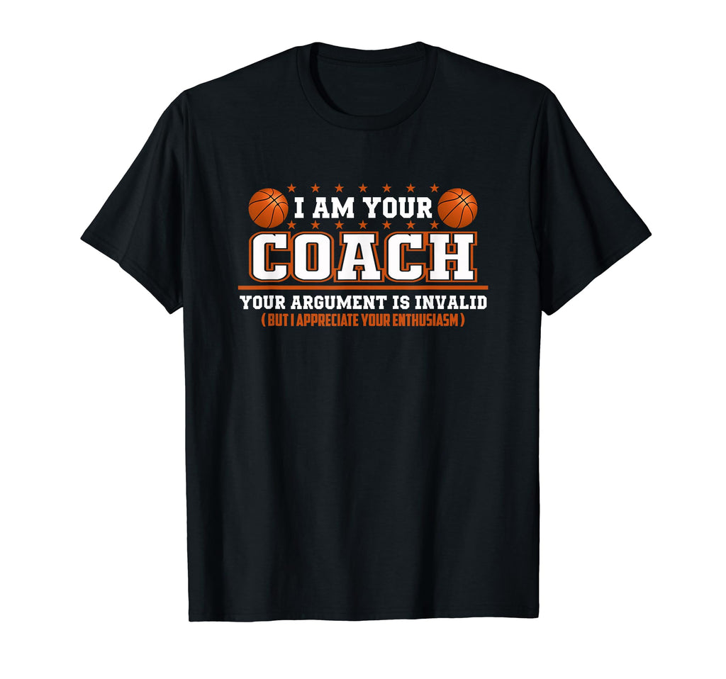 Funny Basketball Coach Coaching T-Shirt - Casual Everyday Wear for Adults