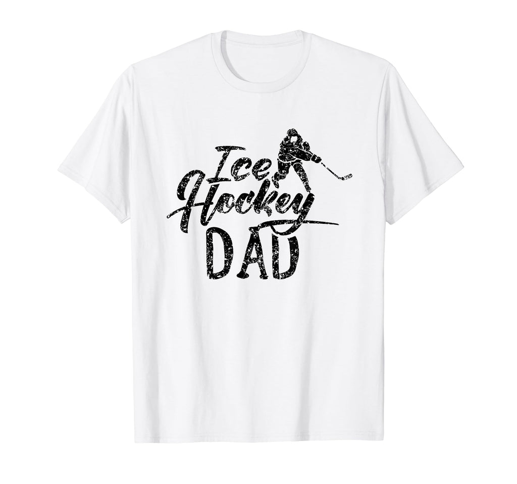 Ice Hockey Dad Coach Player Team T-Shirt - Streetwear Style for Adults