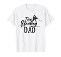 Ice Hockey Dad Coach Player Team T-Shirt - Streetwear Style for Adults