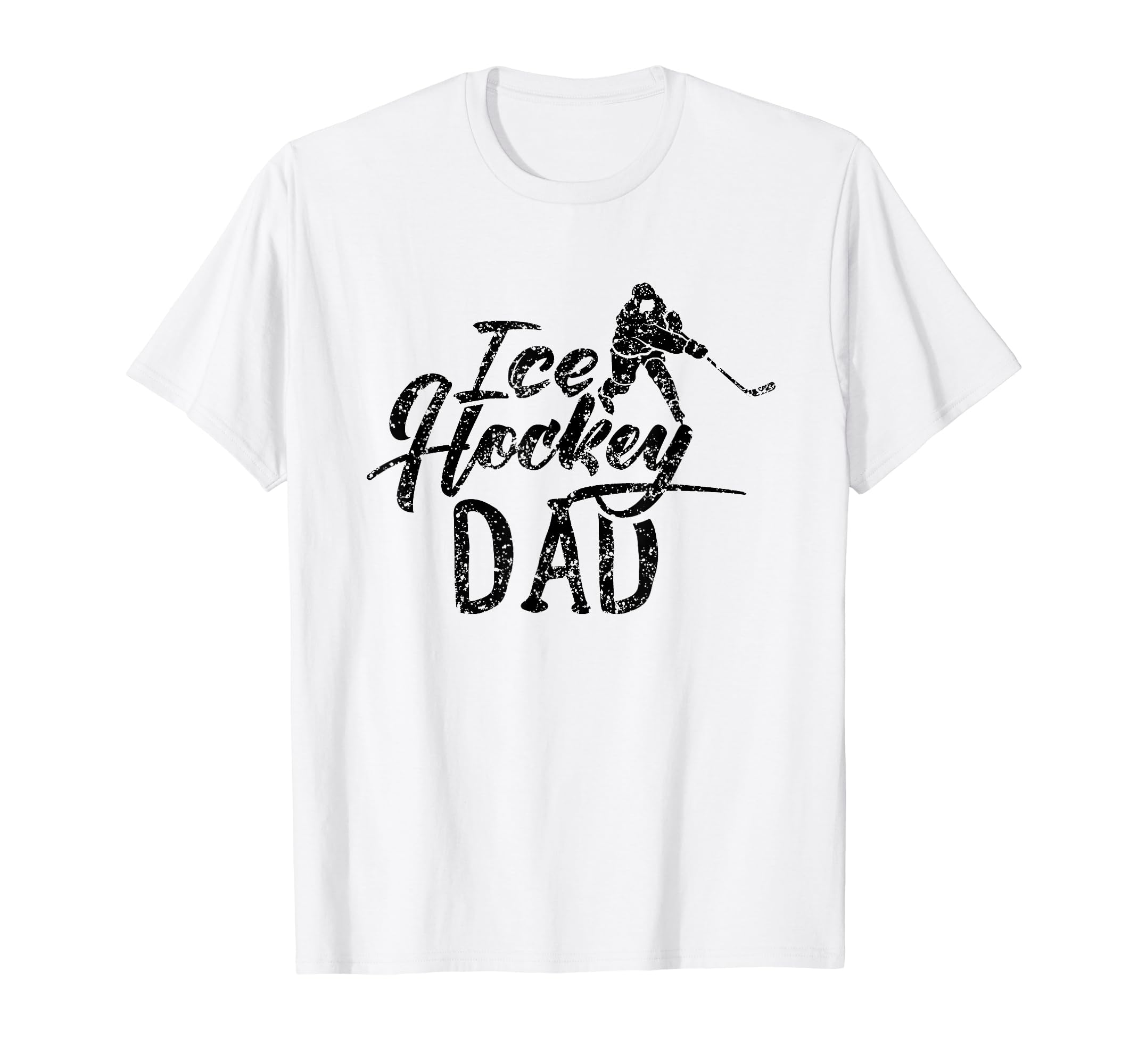 Ice Hockey Dad Coach Player Team T-Shirt - Streetwear Style for Adults