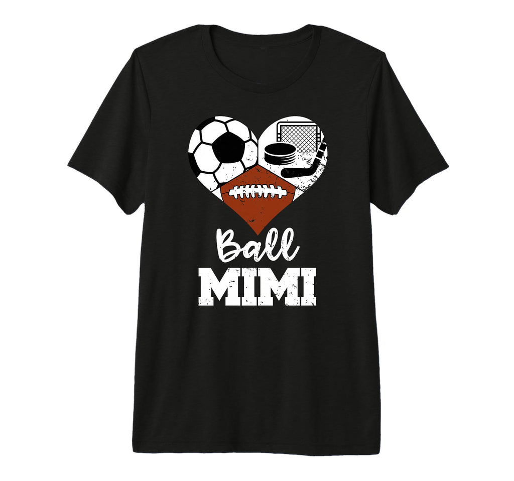 Ball Mimi Funny Soccer Football T-Shirt - Streetwear Style for Adults