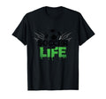 Soccer Is Life Passionate Fan Sports T-Shirt - Minimalist Print for Adults