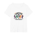 Soccer Sister Squad Team Spirit T-Shirt - Fun Novelty Design for Adults