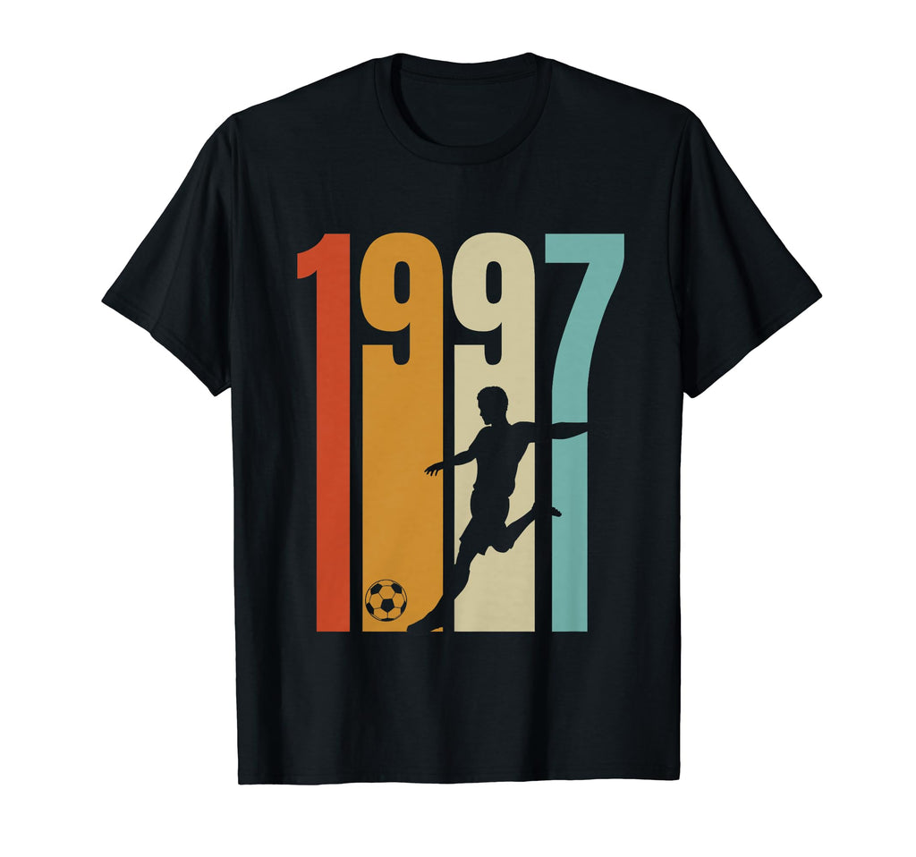 1997 Soccer Player T-Shirt - Fun Novelty Design for Adults