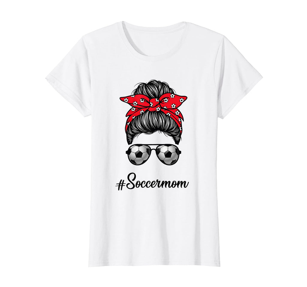 Soccermom Soccer Mama Soccer Momlife T-Shirt - Trendy Graphic Unisex