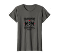 Tournament Senior Flag Football Mom T-Shirt - Custom Art Print for Adults