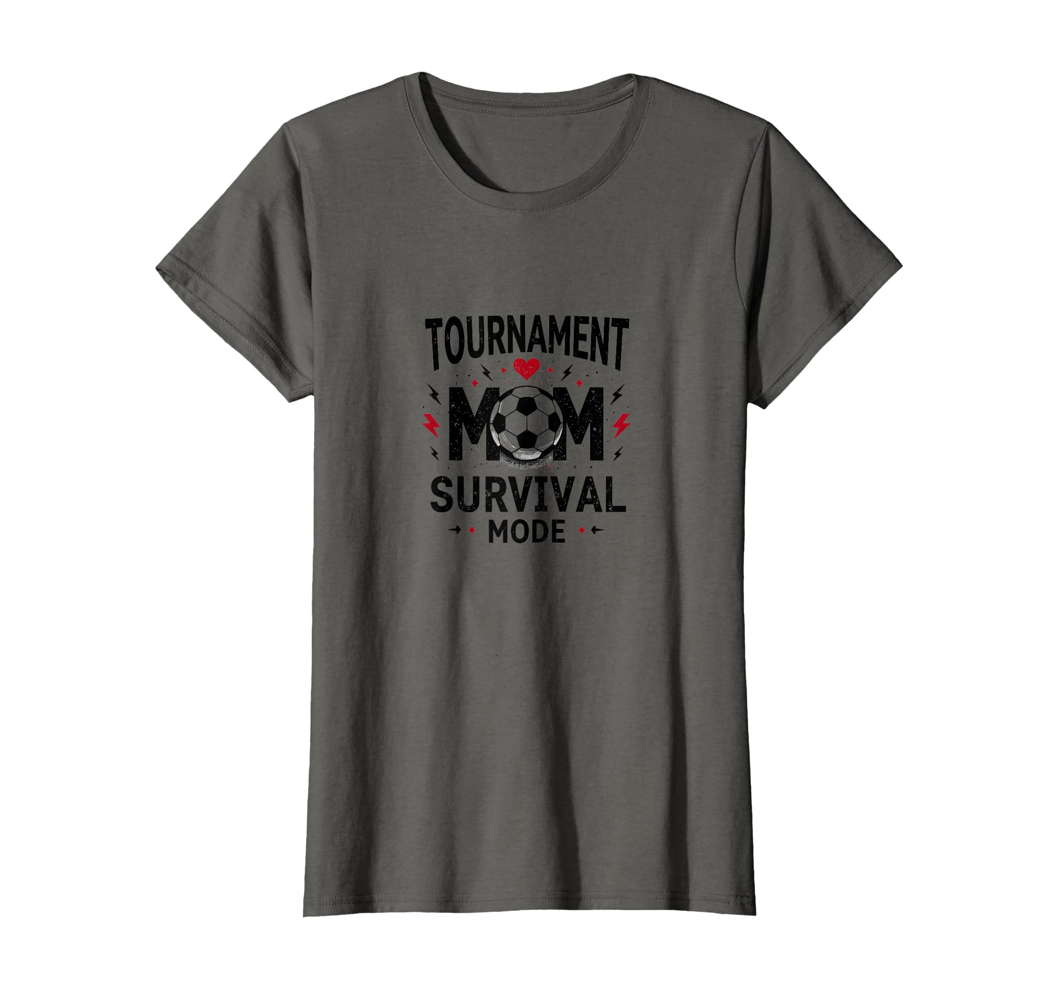 Tournament Senior Flag Football Mom T-Shirt - Custom Art Print for Adults