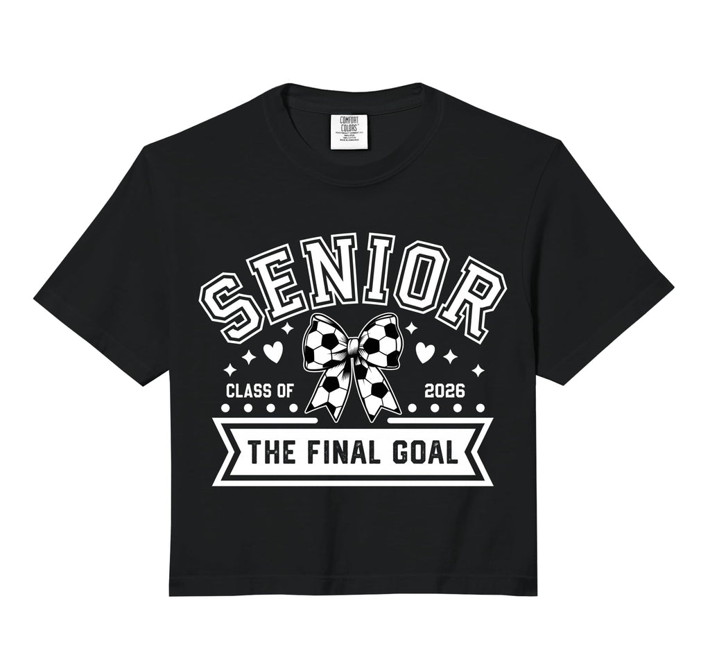 Senior Soccer Class 2026 Soccer Coquette Hoodie - Aesthetic Graphic Unisex