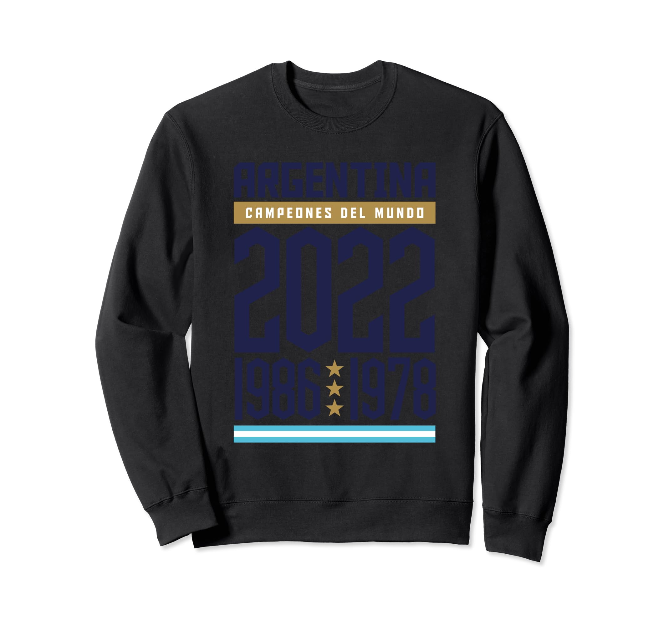 Argentina World Champion 2022 Sweatshirt - Novelty Apparel for Adults