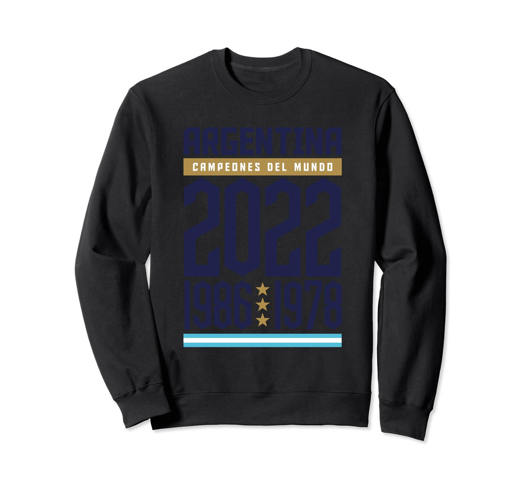 Argentina World Champion 2022 Soccer Sweatshirt - Unique Graphic Men Women