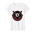 Born Soccer Ready Soccer Fans T-Shirt - Custom Art Print Unisex