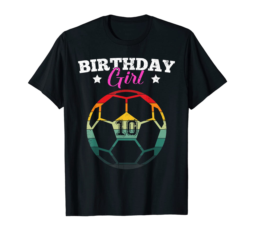 10Th Birthday Soccer Player 10 Years T-Shirt - Graphic Print for Adults