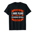 I Cant I Have Plans Powerchair T-Shirt - Trendy Graphic for Adults