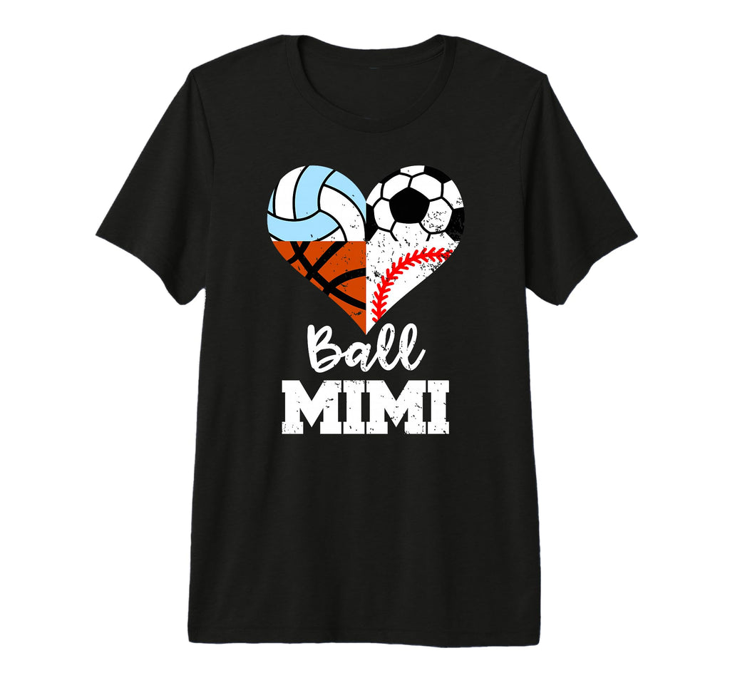 Ball Mimi Soccer Baseball T-Shirt - Casual Everyday Wear Men Women