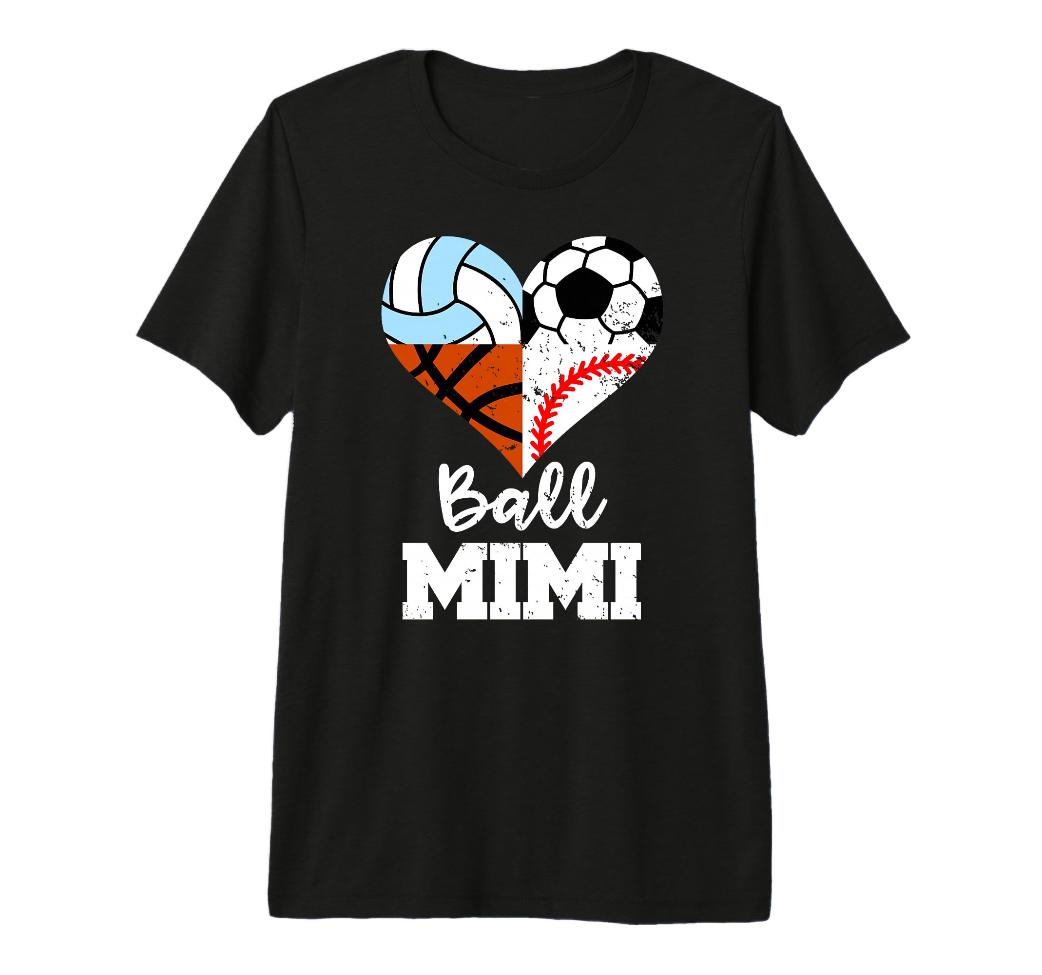 Ball Mimi Soccer Baseball T-Shirt - Casual Everyday Wear Men Women