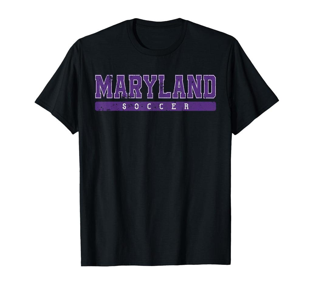Maryland Soccer Tees Tanks Tops T-Shirt - Unique Graphic Men Women
