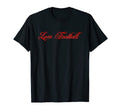 Love Football Soccer T-Shirt - Minimalist Print Men Women