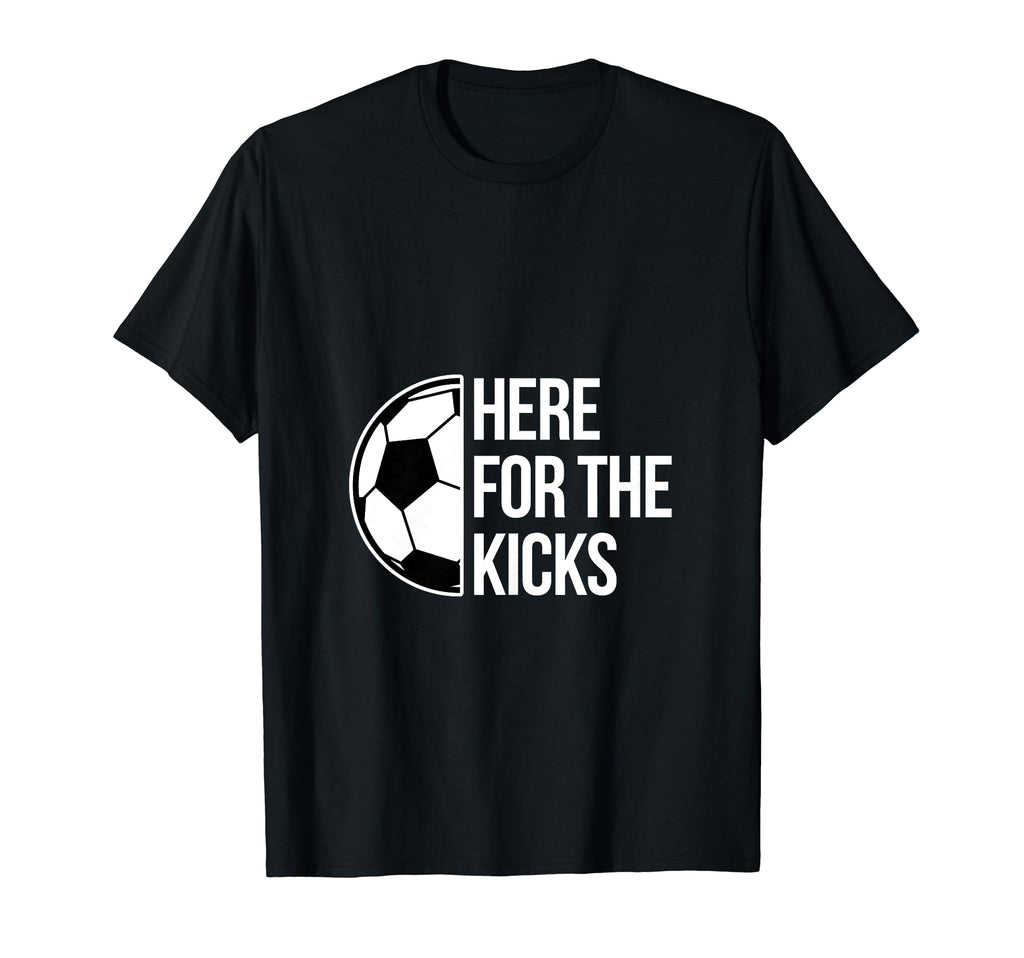 Kicks Soccer Football Goal Striker T-Shirt - Aesthetic Graphic Men Women