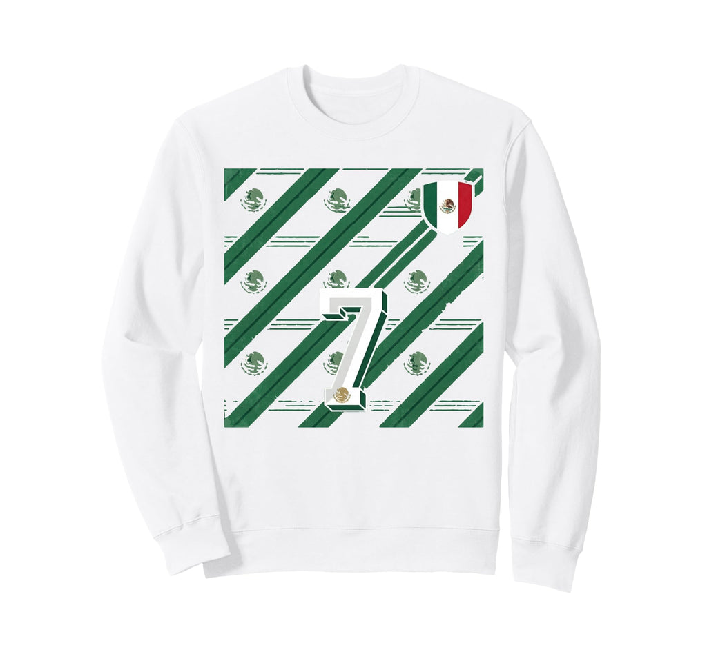 Mexico Flag Mexican Hispanic Pride Sweatshirt - Novelty Apparel Unisex
