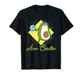 Avocardio Soccer Heart Fitness T-Shirt - Casual Everyday Wear Unisex