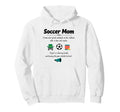 Soccer Mom Definition Gifts Mothers Hoodie - Fun Novelty Design Men Women