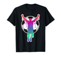 Soccer Player Celebration Silhouette T-Shirt - Aesthetic Graphic Men Women
