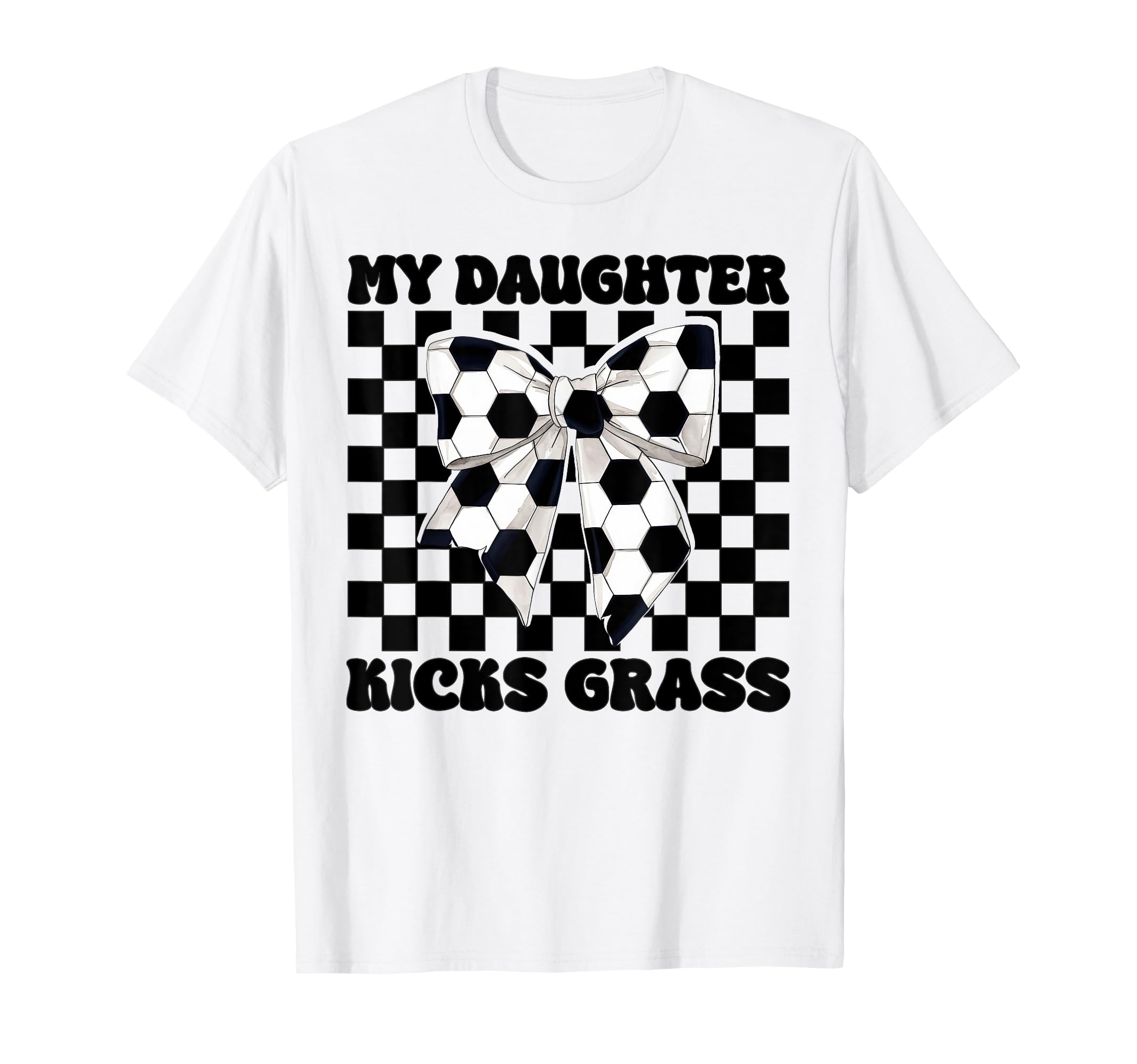 Soccer Mom Mama Mothers Day My Daughter T-Shirt - Aesthetic Graphic Unisex