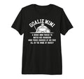Hockey Goalie Mimi Hockey Keeper T-Shirt - Custom Art Print for Adults