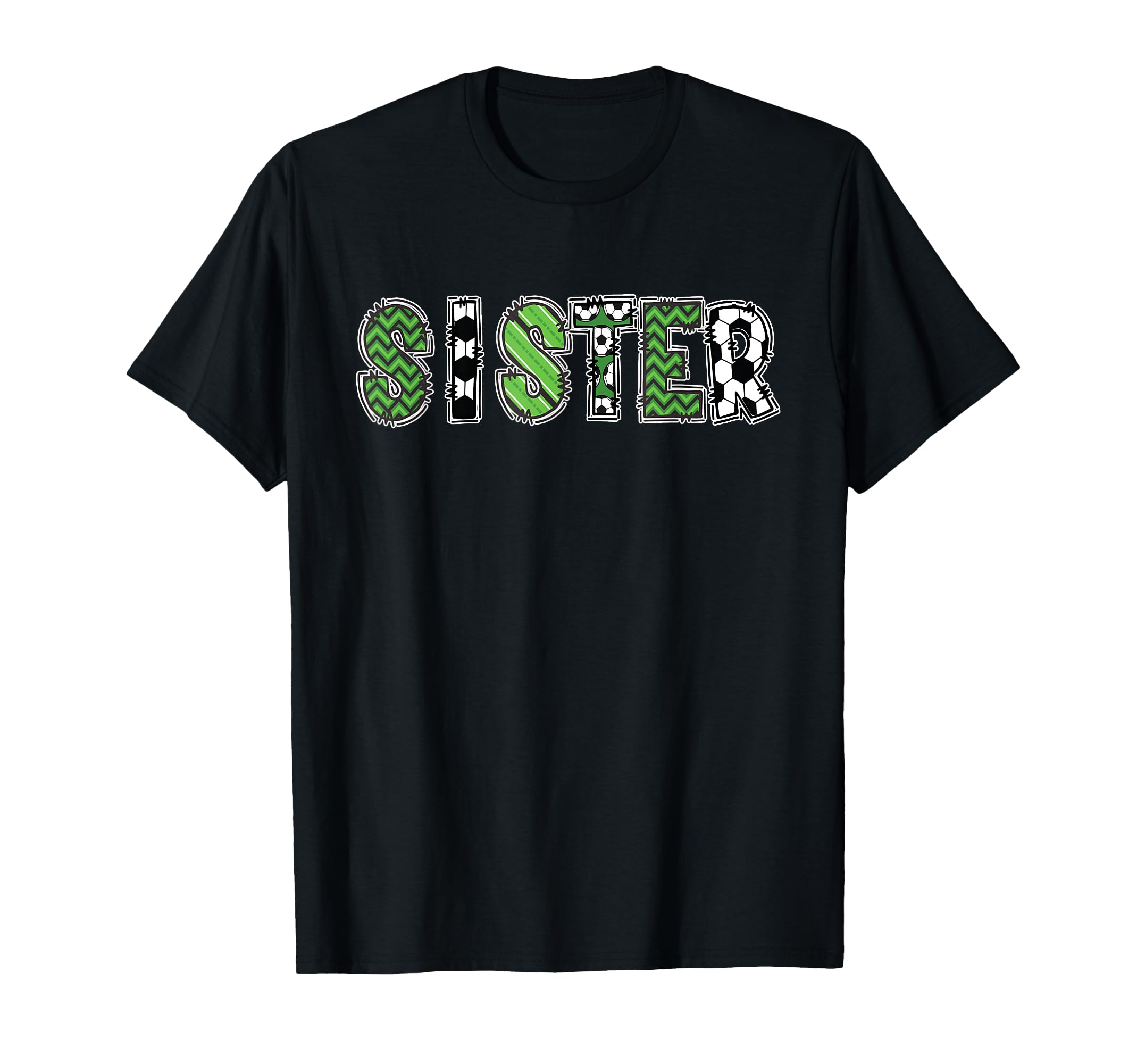 Soccer Sister Birthday Party T-Shirt - Casual Everyday Wear for Adults