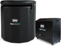 Inflatable Cold Plunge Tub with Chiller, 1 HP Water Chiller for Ice Bath Tub, Hot & Cold Mode Machine with Ozone, Smart WiFi, Dual Filters, Fast Cooling, 130 Gallon, 39" L x 39" W x 35.4" H
