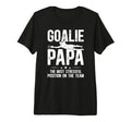 Mens Soccer Goalie Papa Definition Soccer T-Shirt - Novelty Apparel Unisex