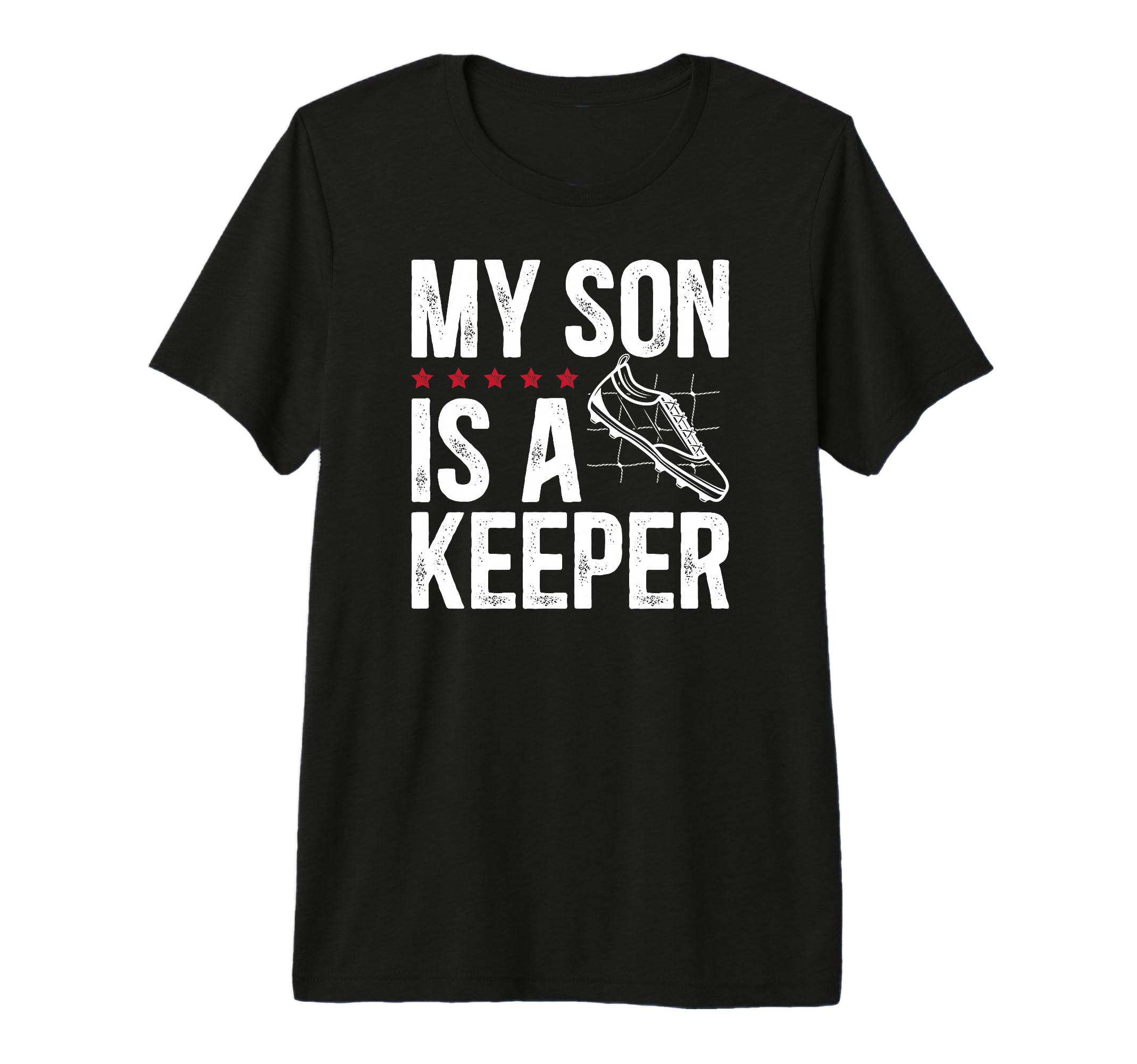 Mens My Son Is Soccer Keeper Dad T-Shirt - Streetwear Style Men Women