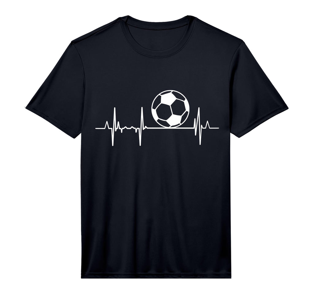 My Heart Beats Soccer Player T-Shirt - Novelty Apparel Men Women