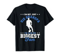 Not Just His Grandpa Also His Biggest T-Shirt - Graphic Print Men Women