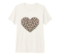 Heart Shaped Soccer Ball Art Tri T-Shirt - Casual Everyday Wear Unisex
