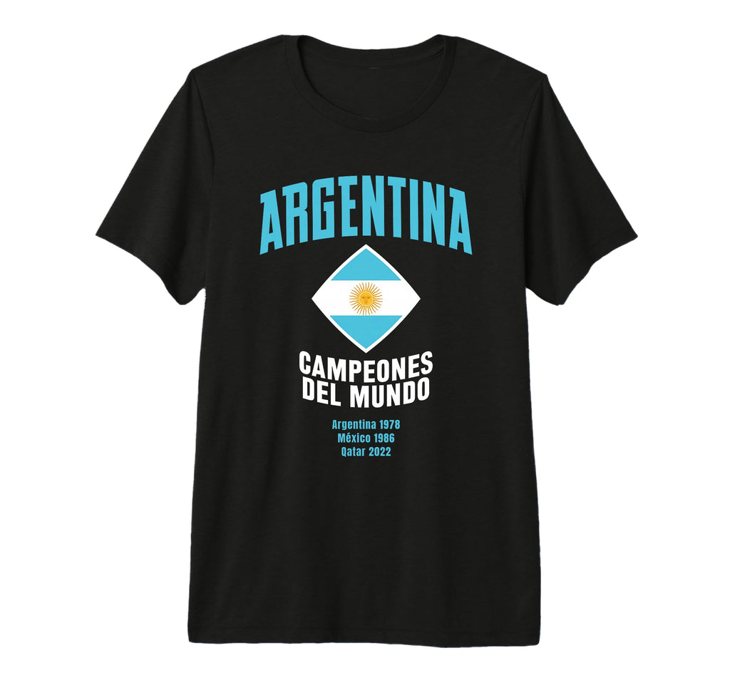 Argentina World Champion 2022 T-Shirt - Fun Novelty Design for Adults