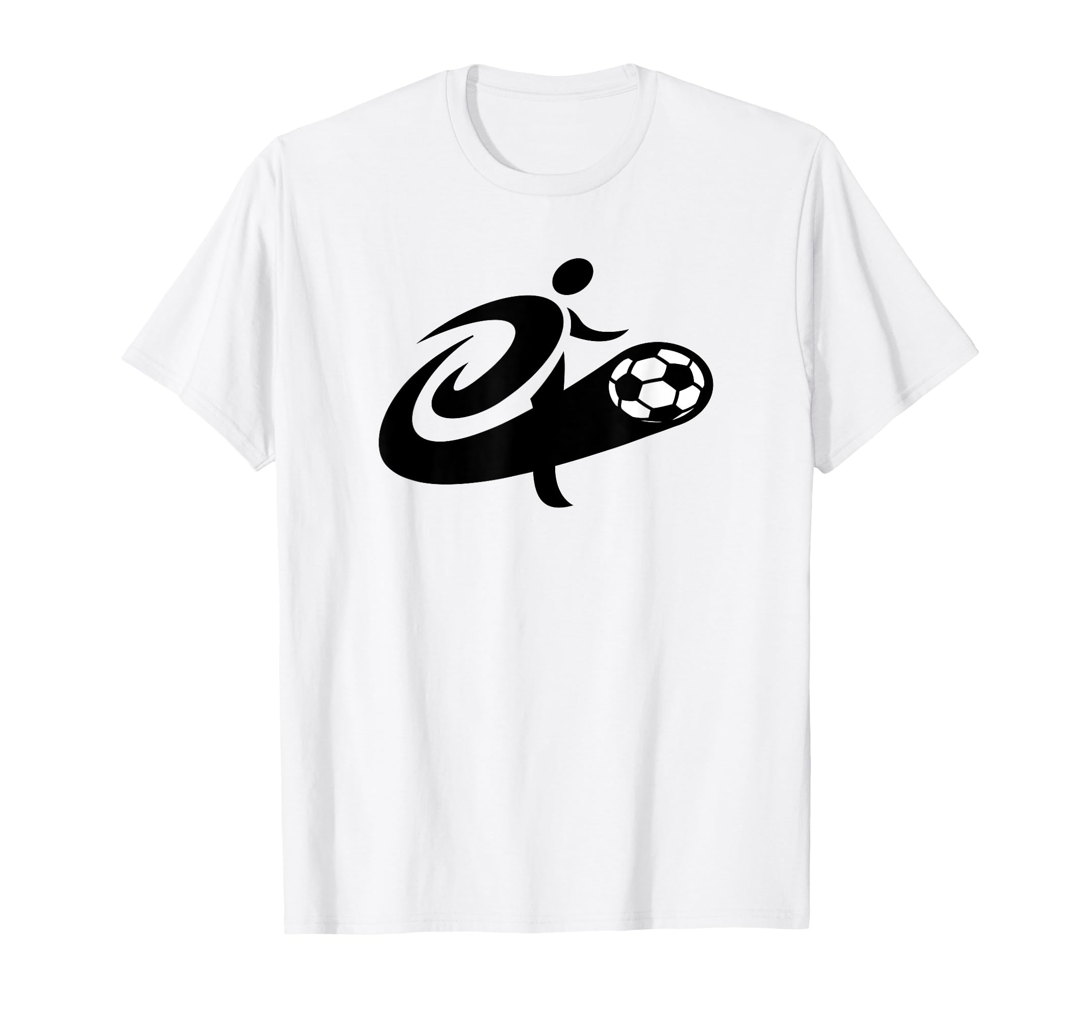 I Love Soccer I Heart Soccer Funny T-Shirt - Custom Art Print Unisex