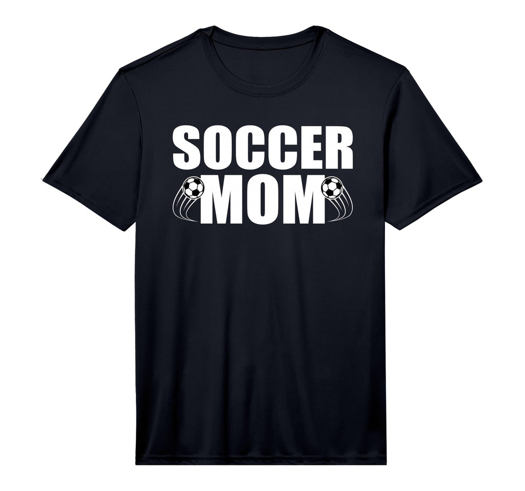 Mens Flying Soccer Ball Soccer Mom T-Shirt - Aesthetic Graphic Unisex