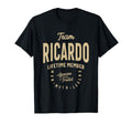 Team Ricardo Lifetime Member Funny Name T-Shirt - Trendy Graphic Unisex
